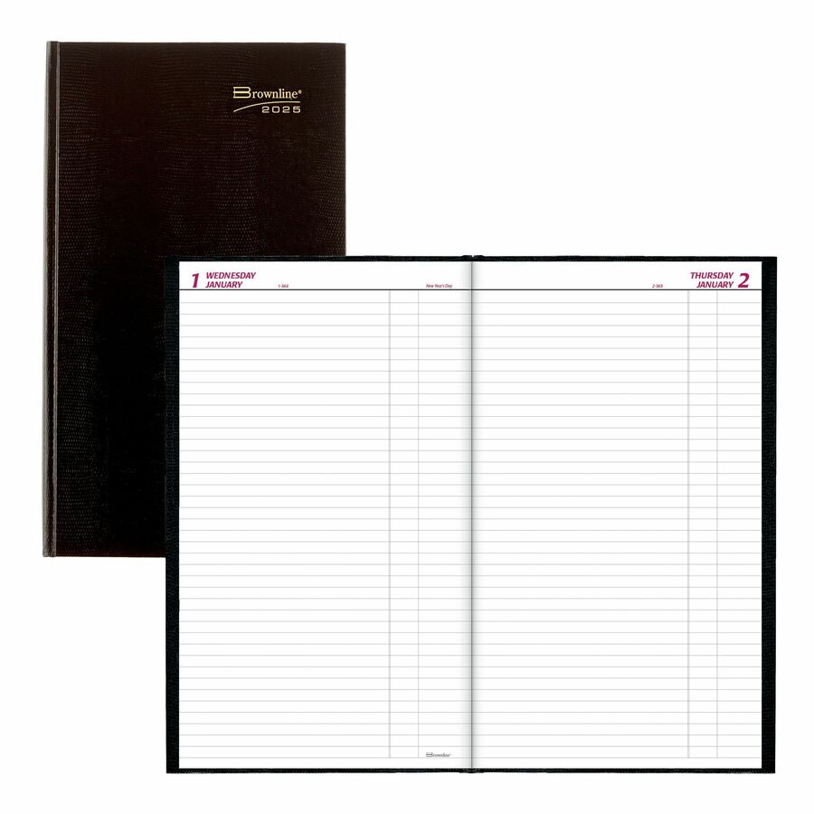 DAILY JRNL 13.5X8.3 ENG.BLK