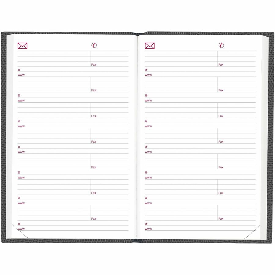 Brownline Daily Pocket Planner, 4-3/4" x 3" , English, Assorted Colours - CB301ASX