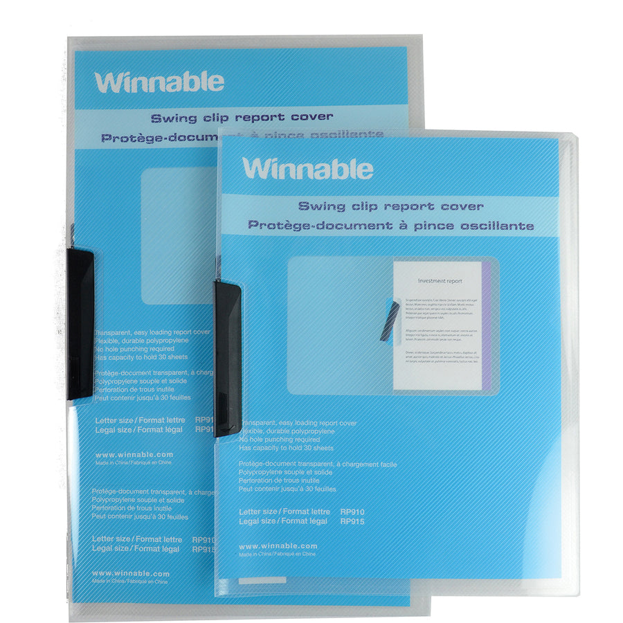 Winnable RP910 Letter Report Cover - RP910.