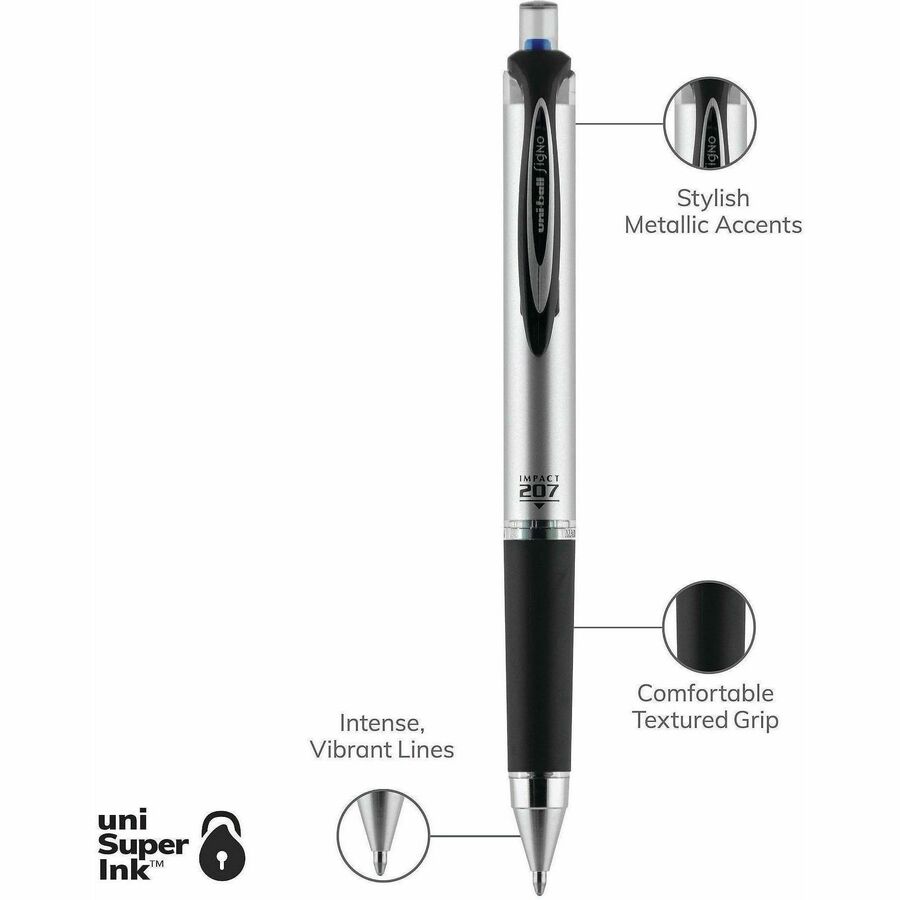 uniball 207 Impact RT Gel Pen Refills - 65874PP