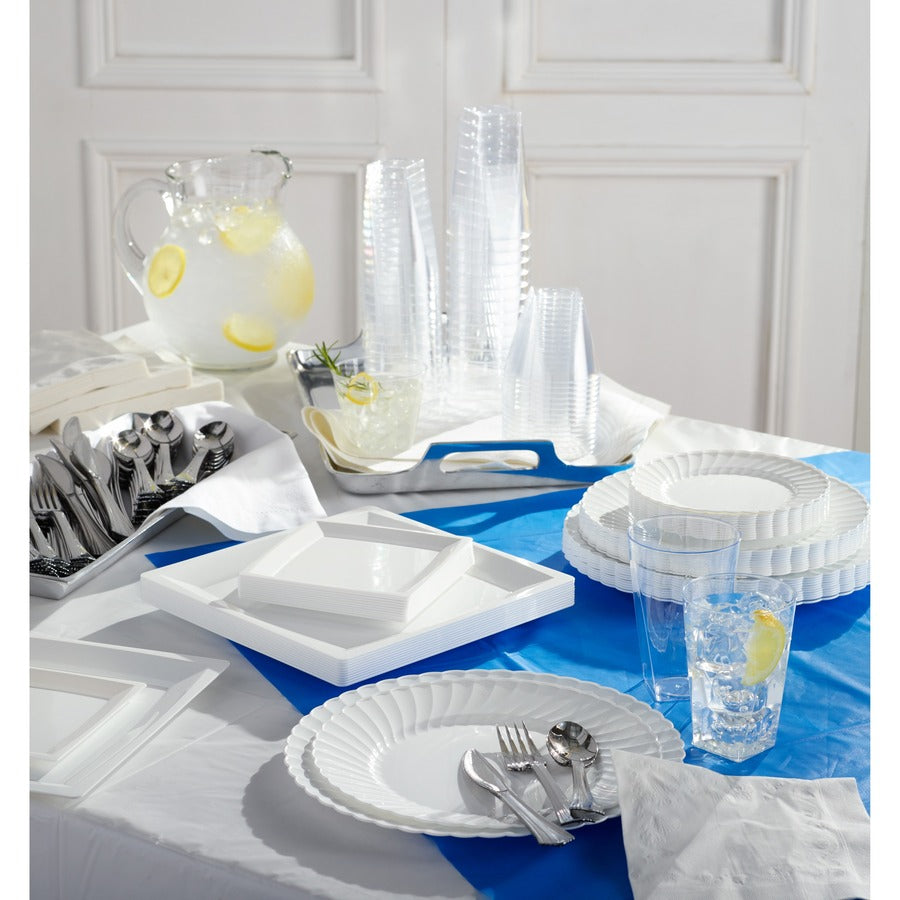 Genuine Joe Plastic Rectangular Table Covers - 10328
