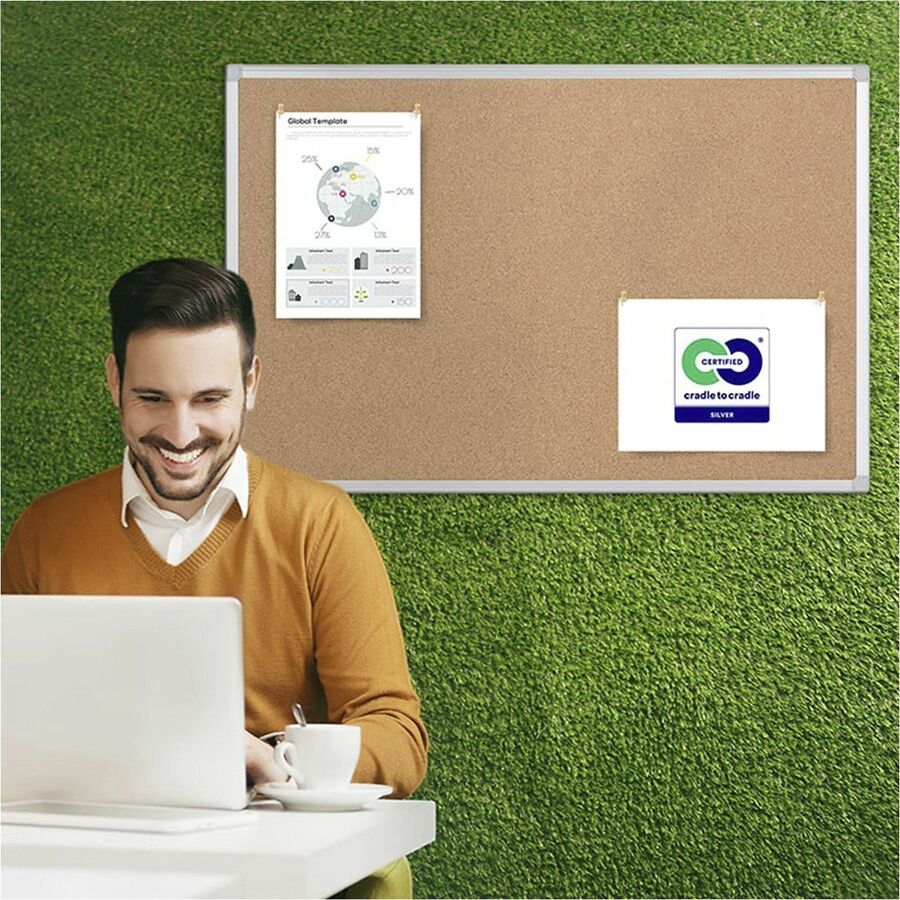 MasterVision Earth Series Recycled Cork Boards - CA051790