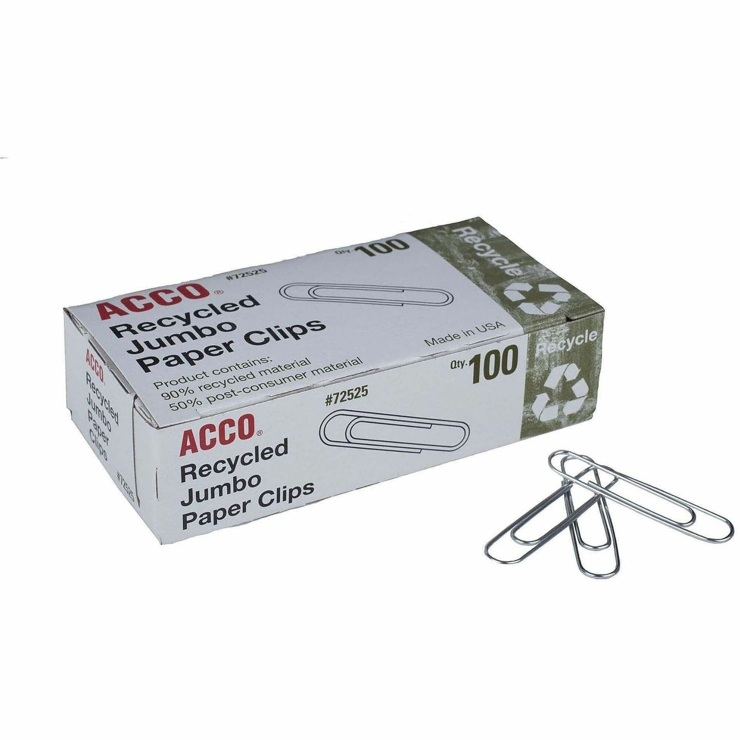 ACCO Recycled Paper Clips