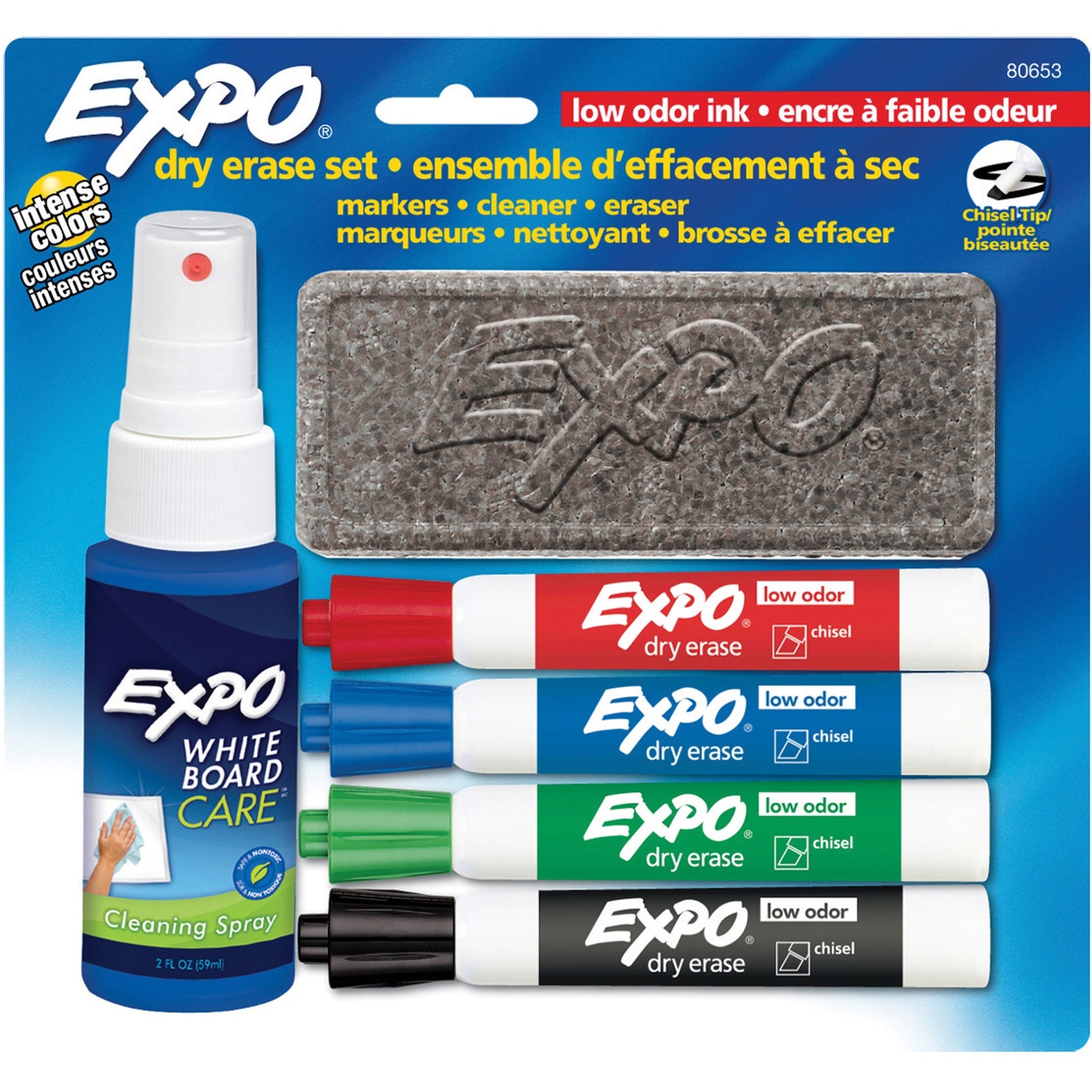 Expo® Low Odour Dry Erase Starter Sets