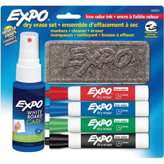 Expo® Low Odour Dry Erase Starter Sets