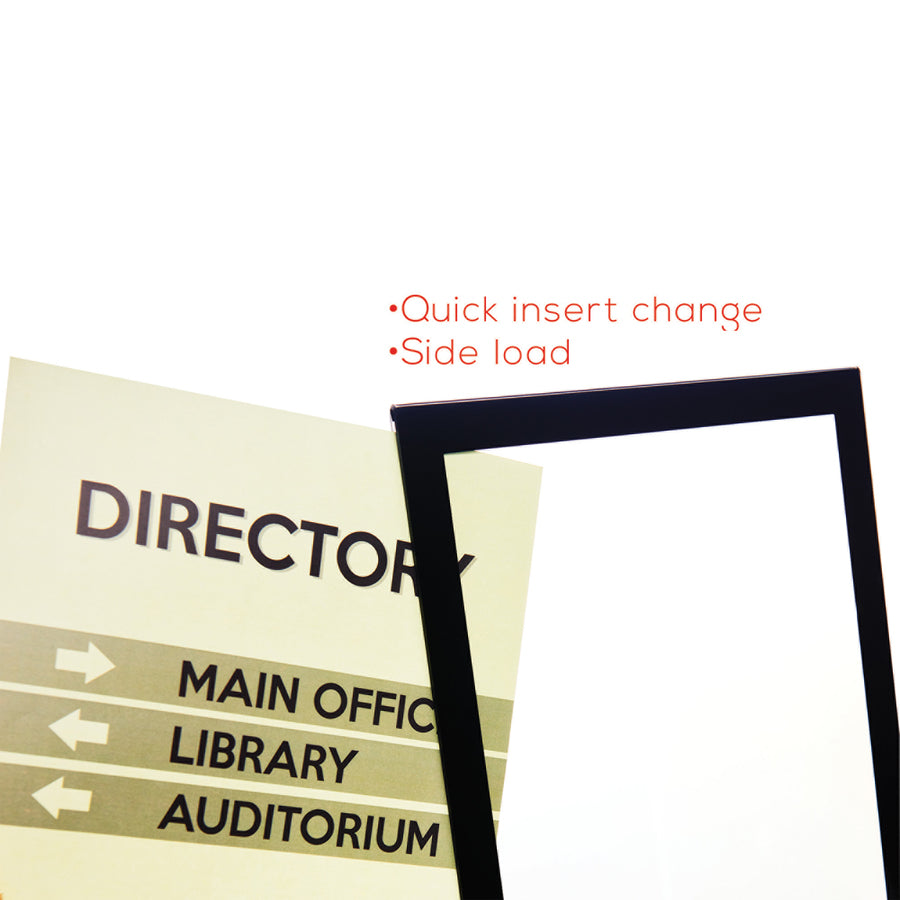 Deflecto Superior Image Bordered Sign Holder - 69775