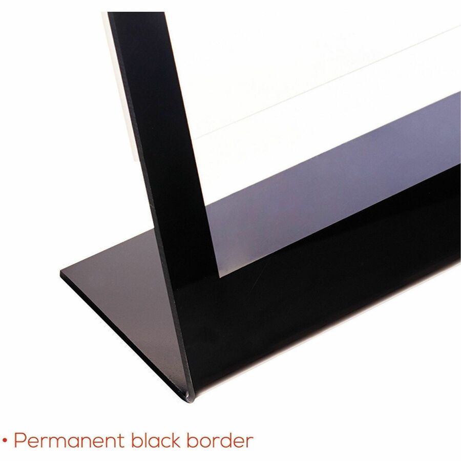 Deflecto Superior Image Bordered Sign Holder - 69775