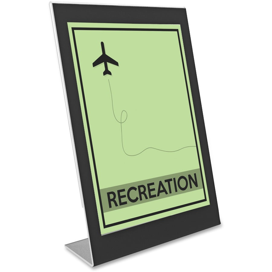 Deflecto Superior Image Bordered Sign Holder - 69775
