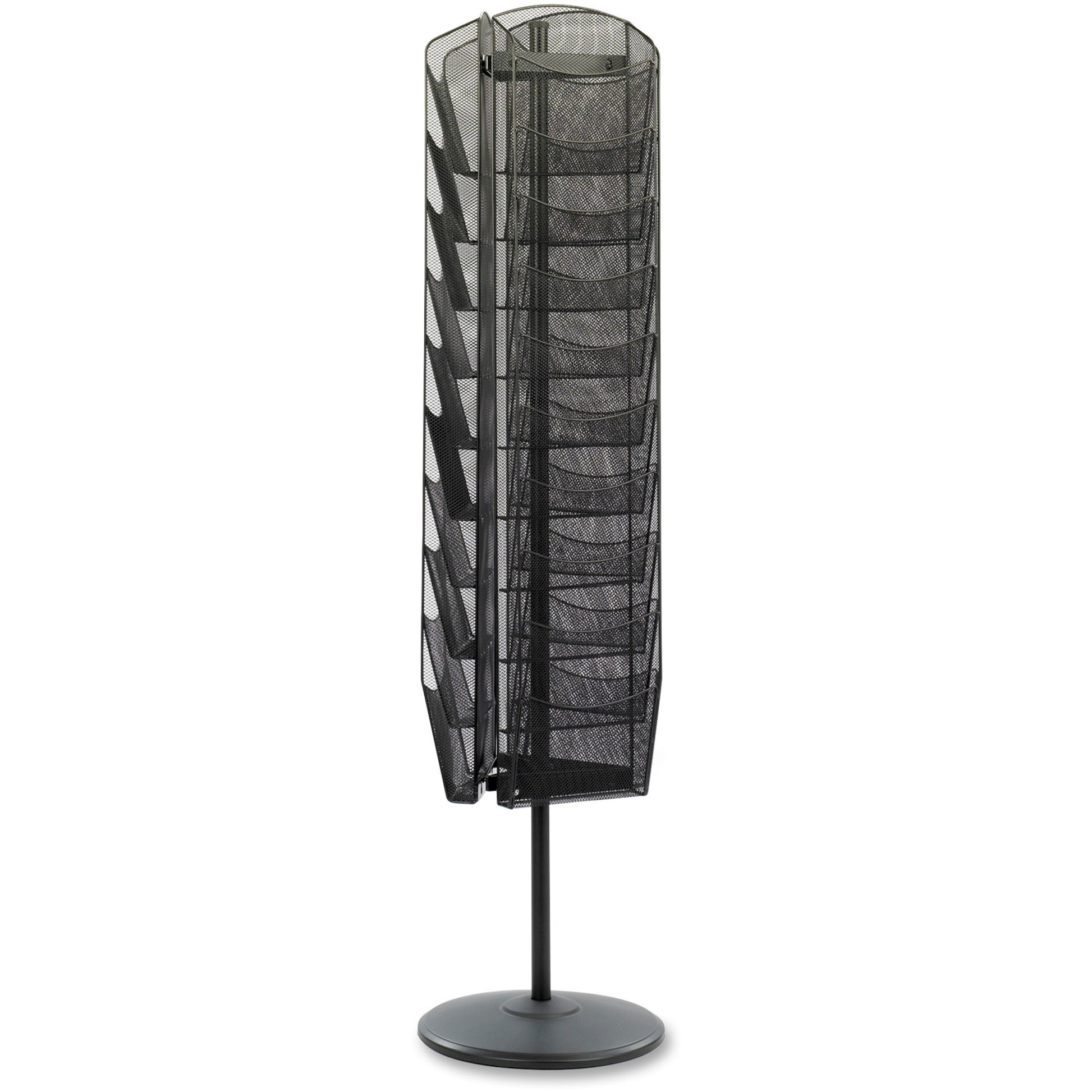 Safco Onyx Rotating Mesh Magazine Rack