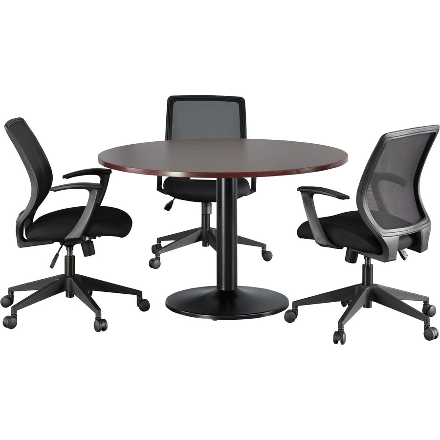 Lorell Essentials Round Conference Table Steel Base - 87241