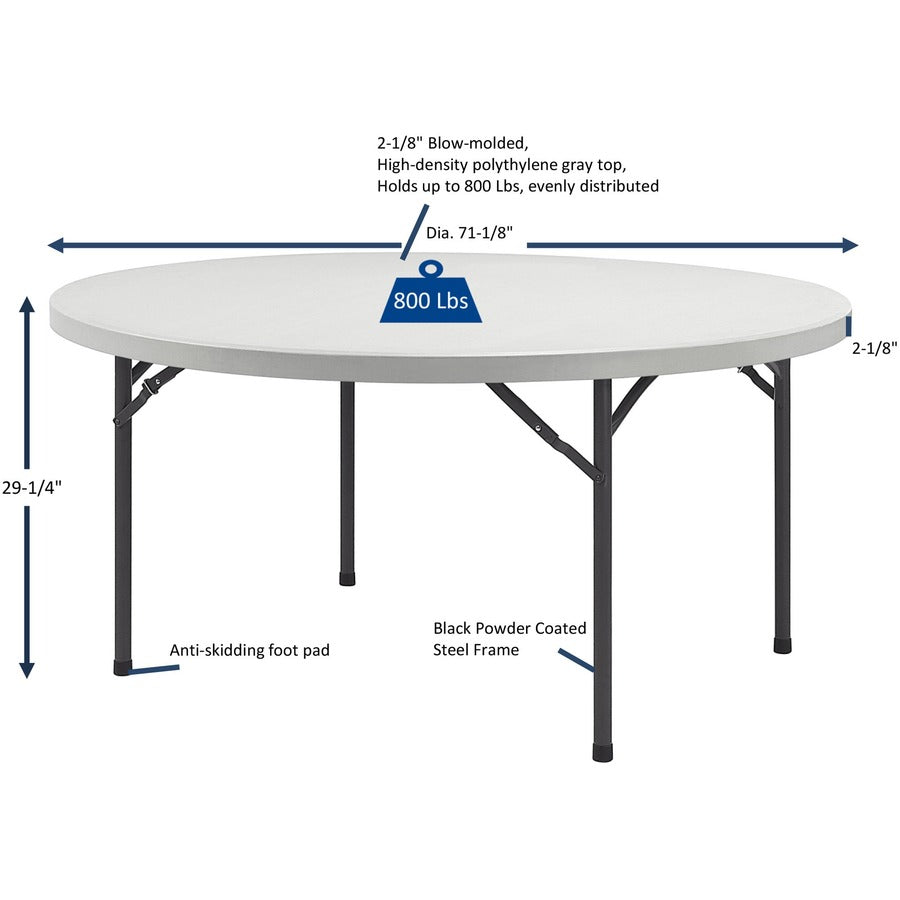 Lorell Ultra-Lite Banquet Folding Table - 60325
