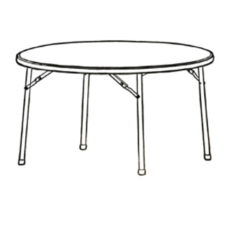 Lorell Ultra-Lite Banquet Folding Table - 60325