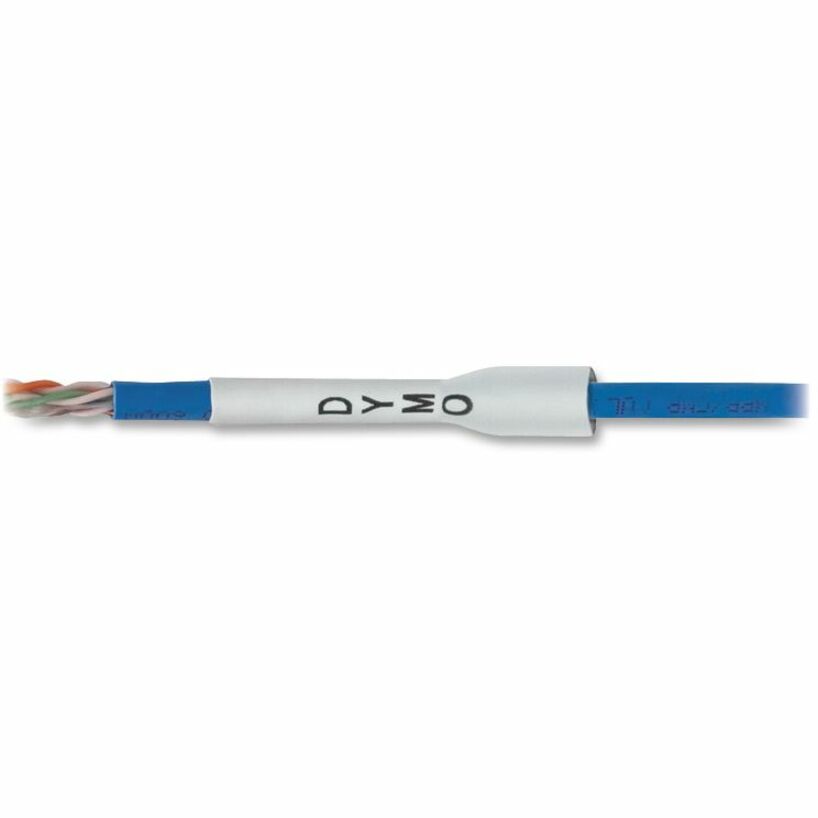 Dymo White Heat Shrink Tube - 18055