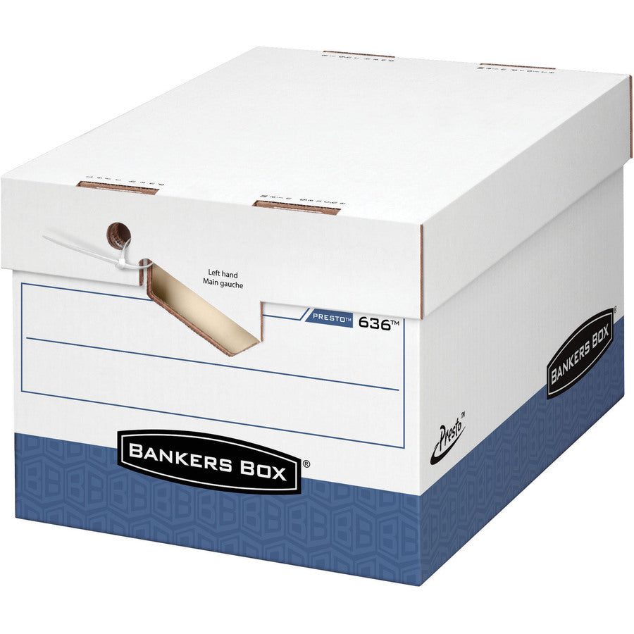 Presto™ w/Ergo Handles Storage Boxes - Letter/Legal 4pk - 0063602