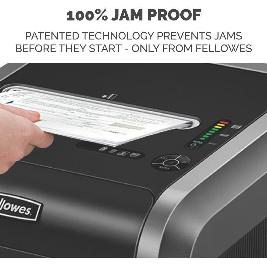 Fellowes Powershred® 225Ci 100% Jam Proof Cross-Cut Shredder - 3825001