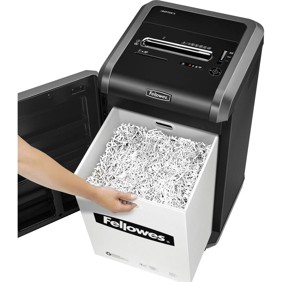 Fellowes Powershred® 325Ci 100% Jam Proof Cross-Cut Shredder - 3831001