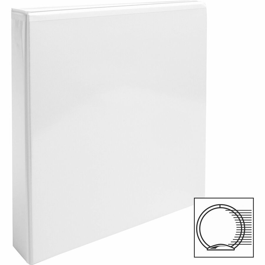 Business Source Round-ring View Binder - 09955