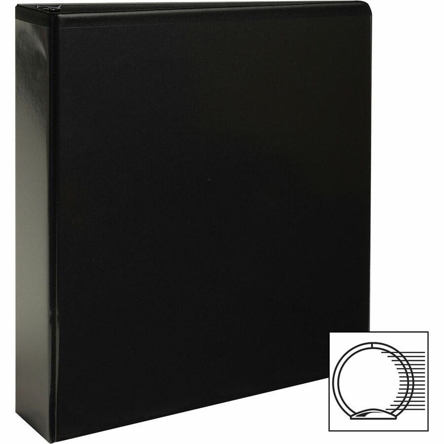 Business Source Round-ring View Binder - 09956