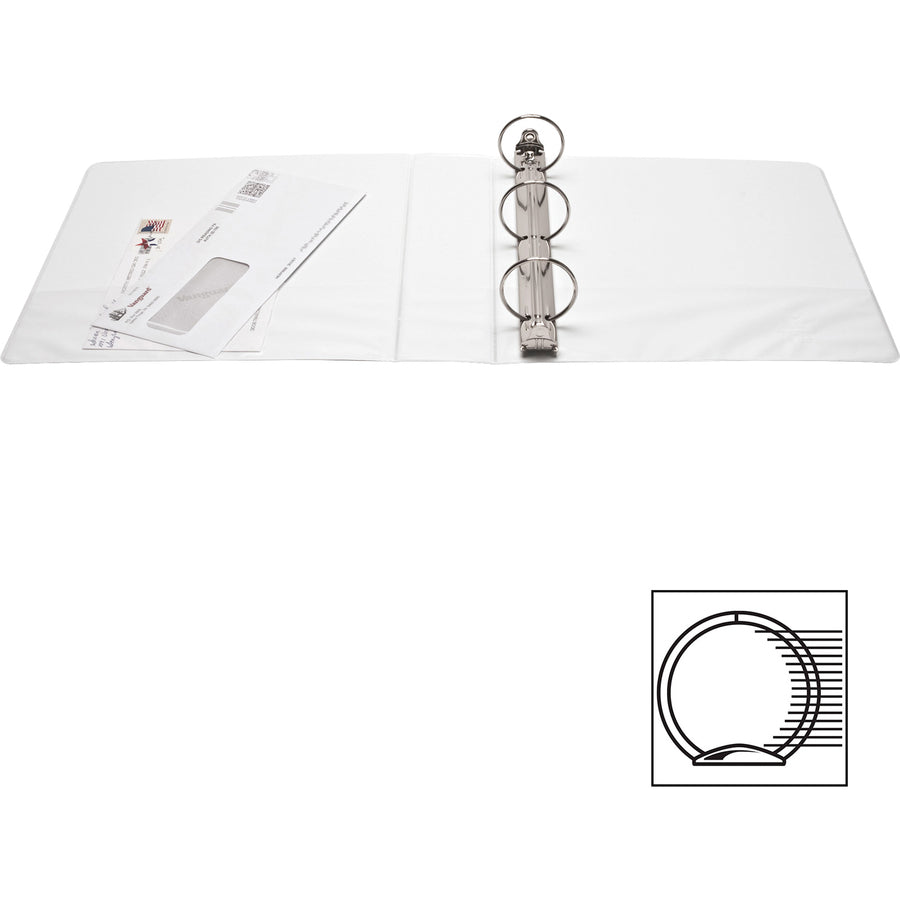 Business Source Round-ring View Binder - 09957