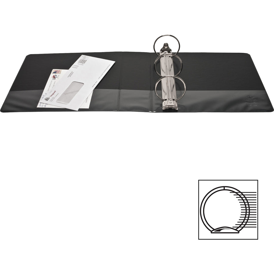 Business Source Round-ring View Binder - 09958