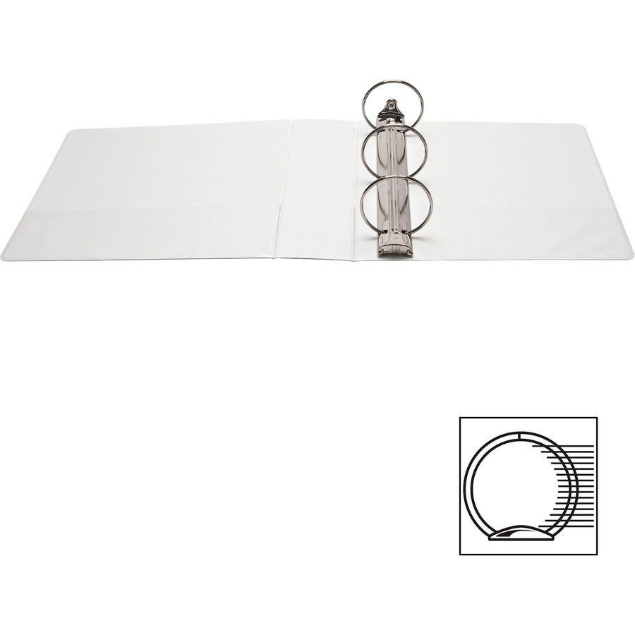 Business Source Round-ring View Binder - 09959