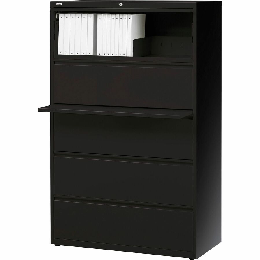 Lorell Fortress Series Lateral File w/Roll-out Posting Shelf - 60550