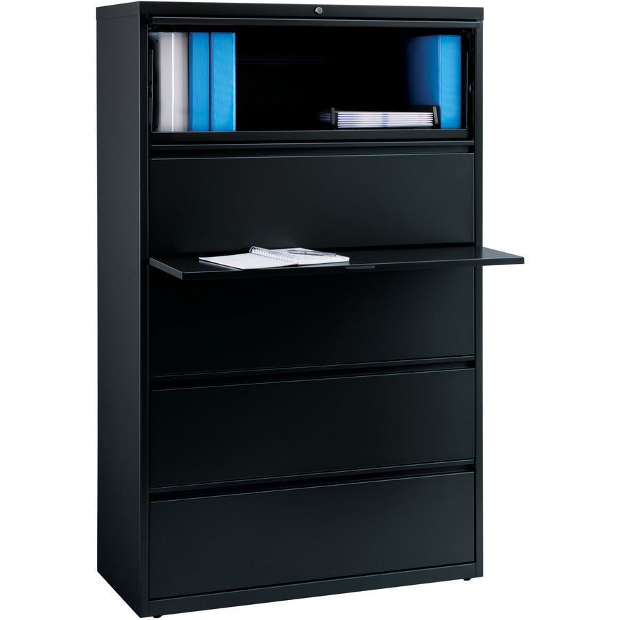 Lorell Fortress Series Lateral File w/Roll-out Posting Shelf - 60550