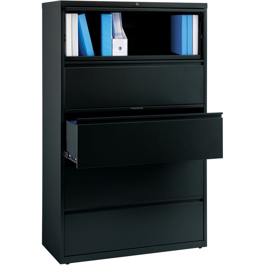 Lorell Fortress Series Lateral File w/Roll-out Posting Shelf - 60550