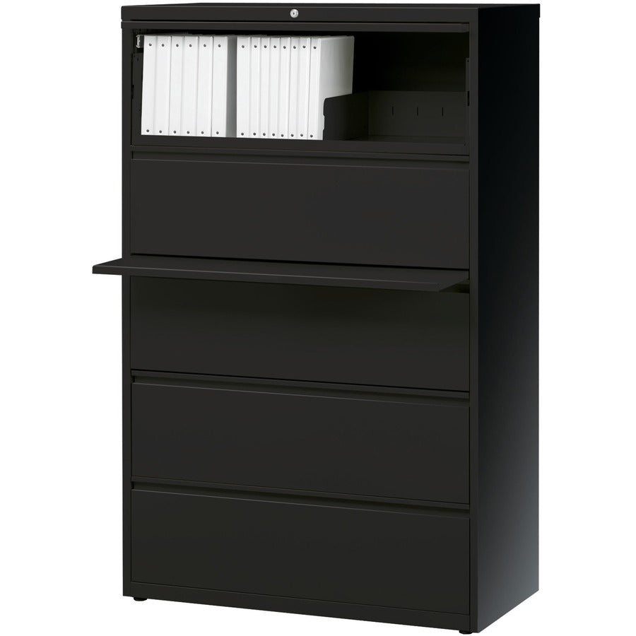 Lorell Fortress Series Lateral File w/Roll-out Posting Shelf - 60551