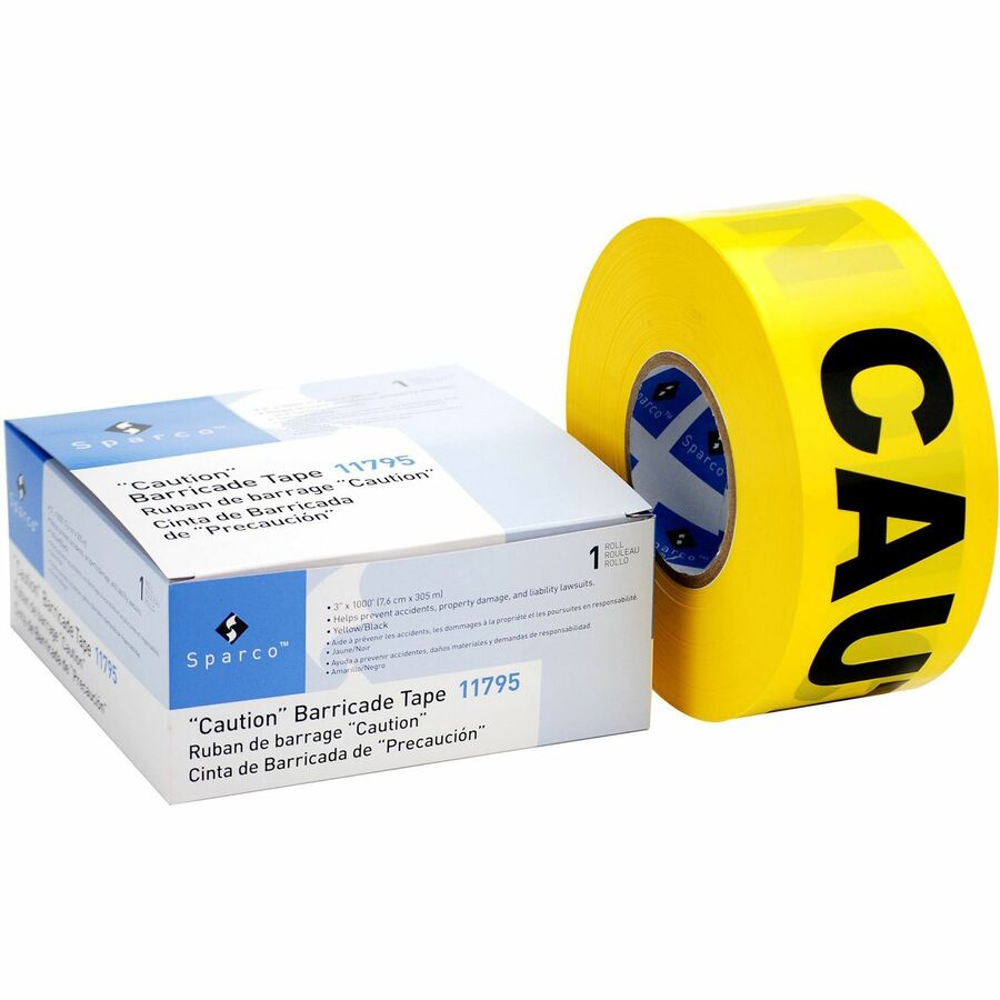 Sparco Caution Barricade Tape - 11795