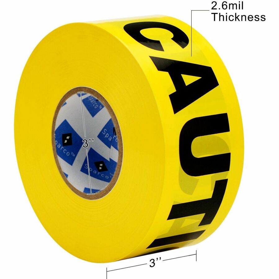 Sparco Caution Barricade Tape - 11795