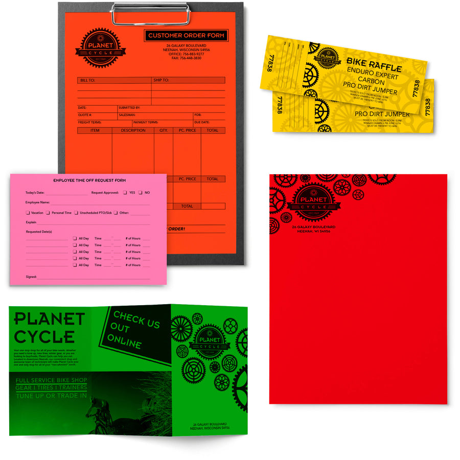 Astrobrights Color Copy Paper "Vintage" , 5 Assorted Colours - 21224