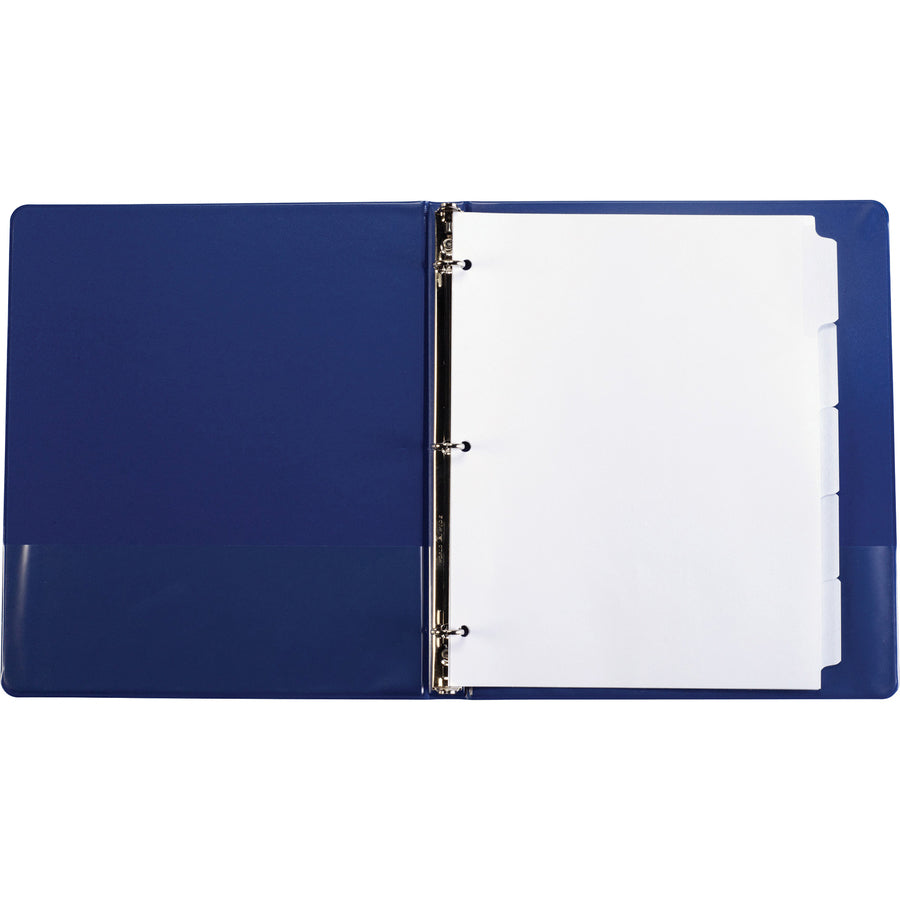 Business Source 3-Ring 5-Tab Erasable Tab Indexes - 20072