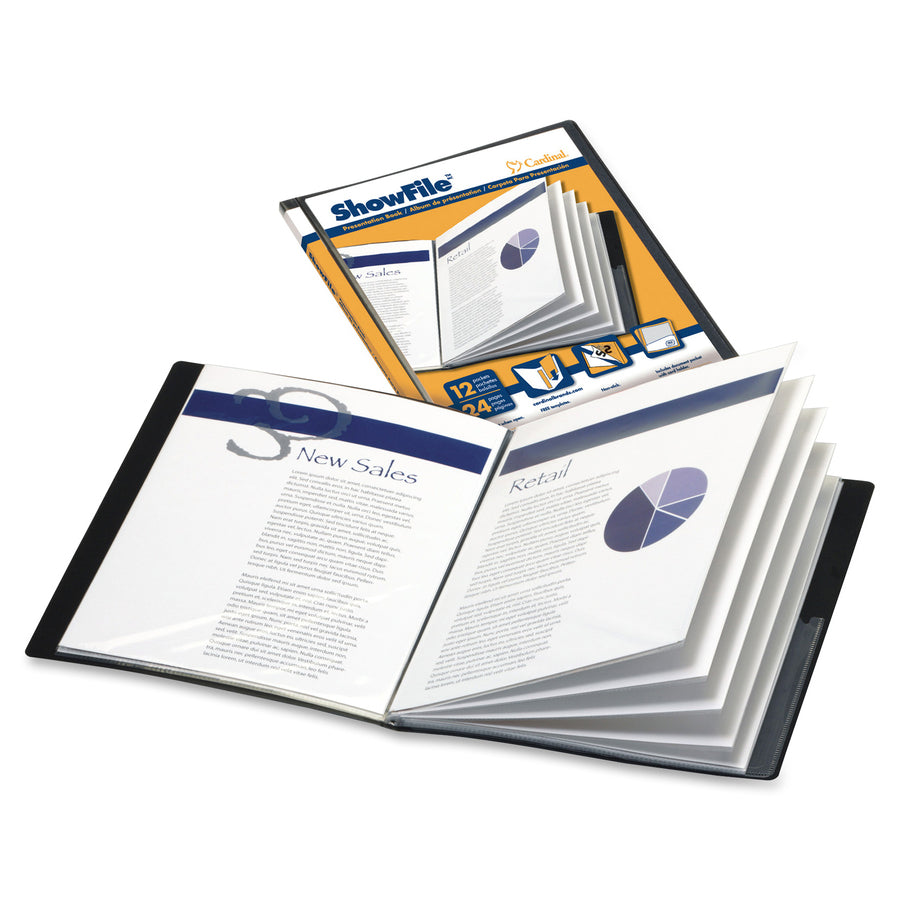 Cardinal® ShowFile 50132 Letter Presentation Book - 50132CB