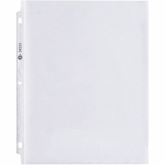 Business Source Top-Loading Poly Sheet Protectors