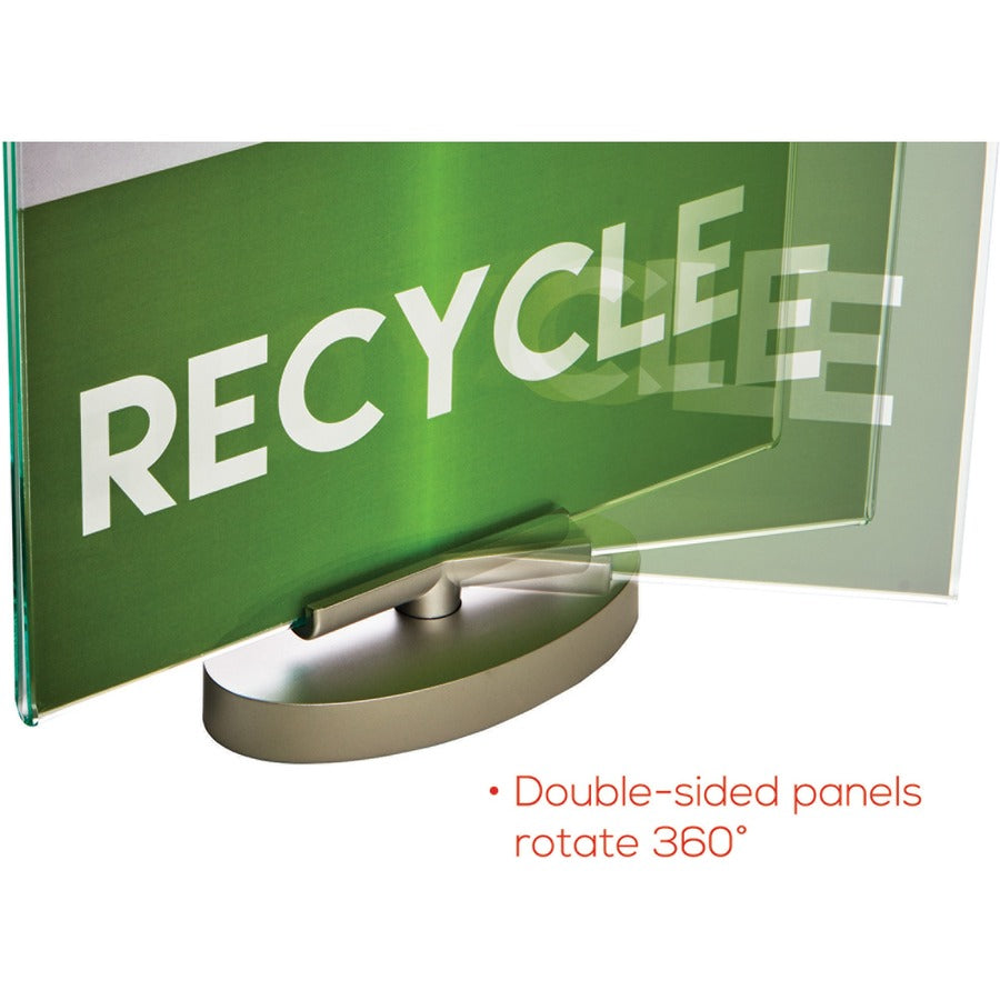Deflecto Swivel Sign Holder - 691590