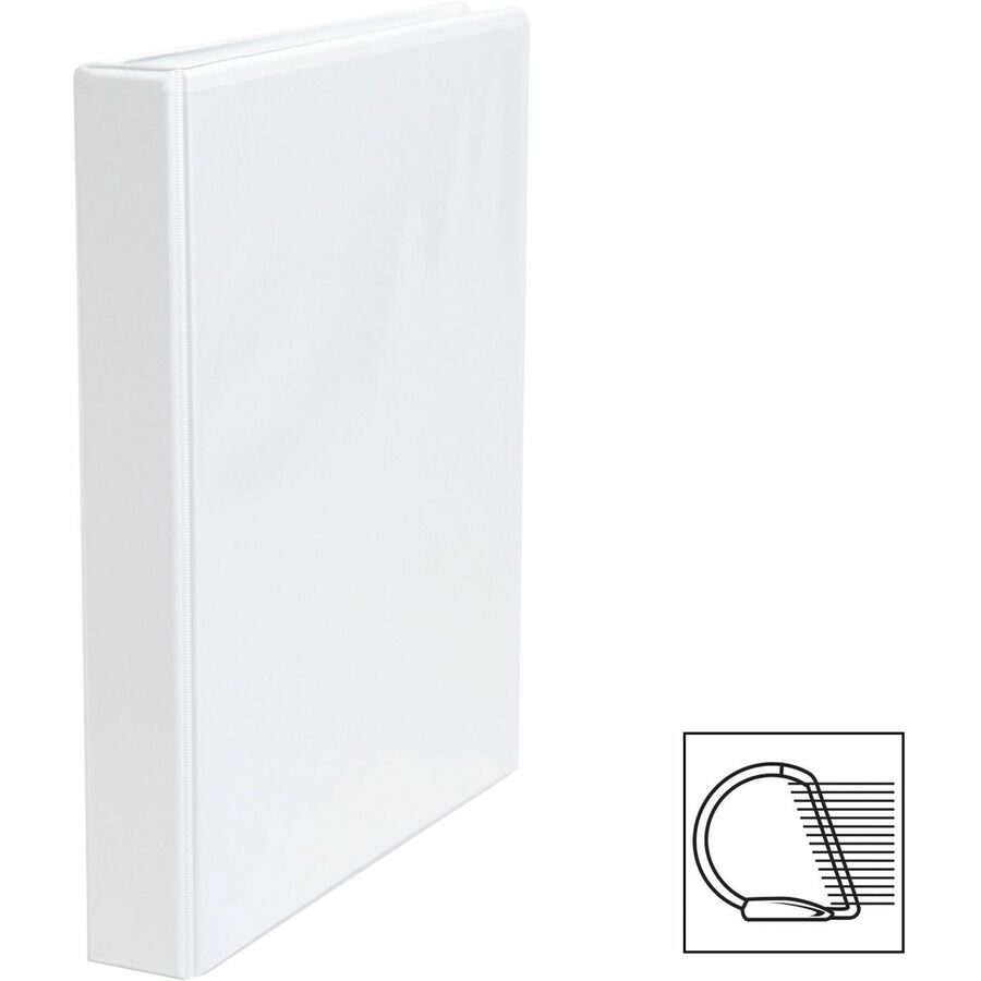 Business Source Basic D-Ring View Binder - 28440