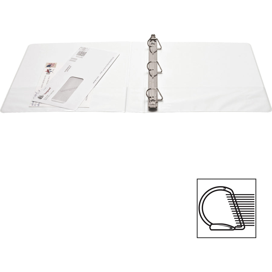 Business Source Basic D-Ring View Binder - 28440