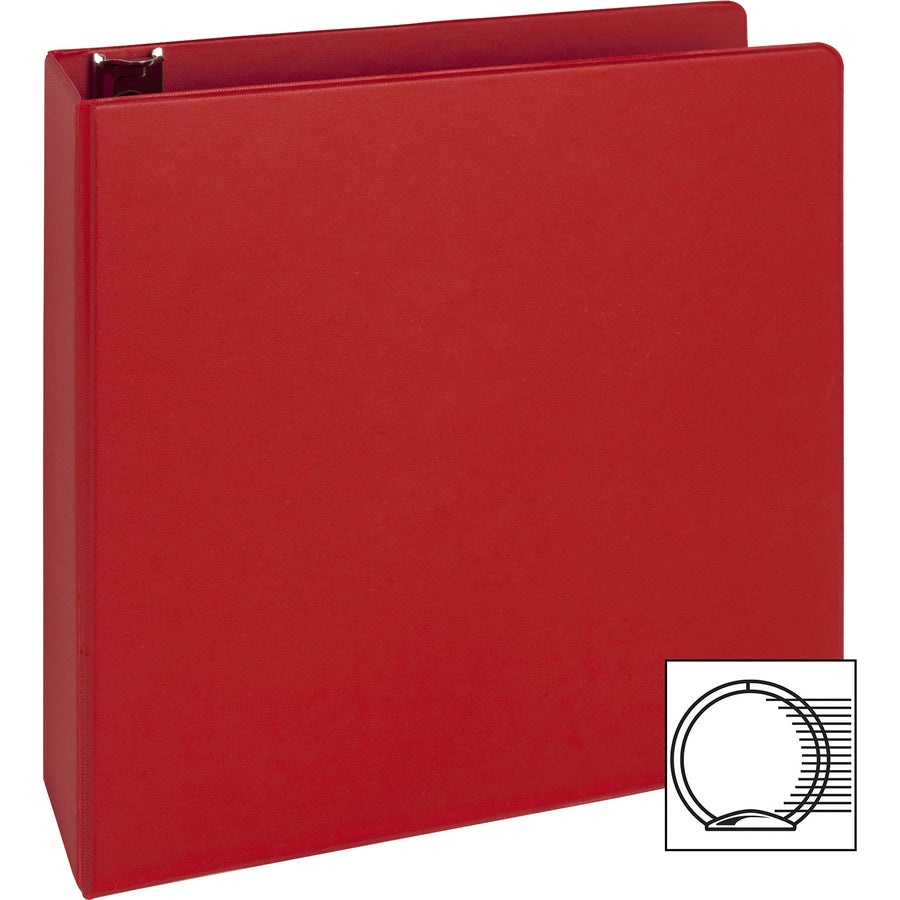 Business Source Basic Round Ring Binders - 28660