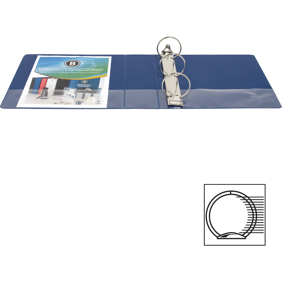 Business Source Basic Round Ring Binders - 28661