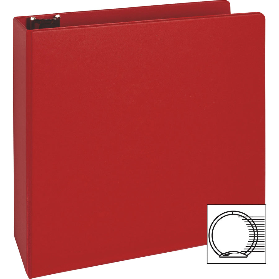 Business Source Basic Round Ring Binders - 28770