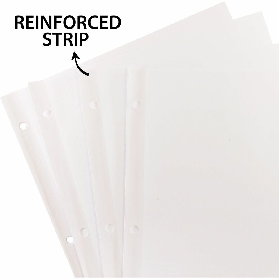Business Source Reinforced Hole Punched Indexes - 36683