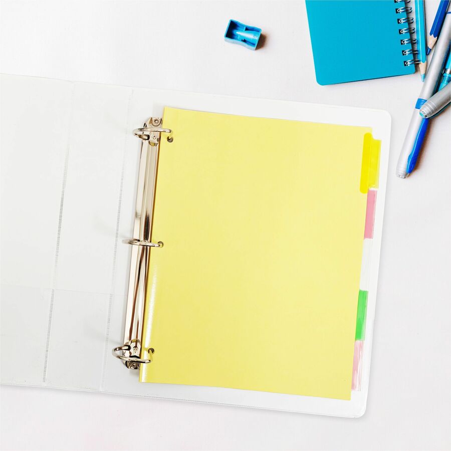 Business Source Insertable Tab Ring Binder Indexes - 36692