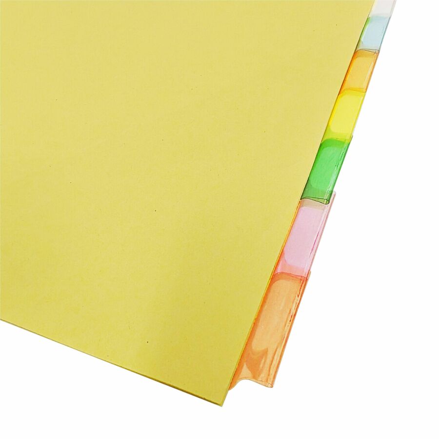 Business Source Insertable Tab Ring Binder Indexes - 36693