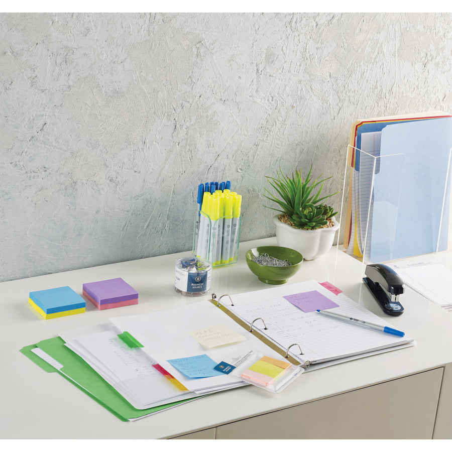 Business Source Colored Fold-back Binder Clips - 65361