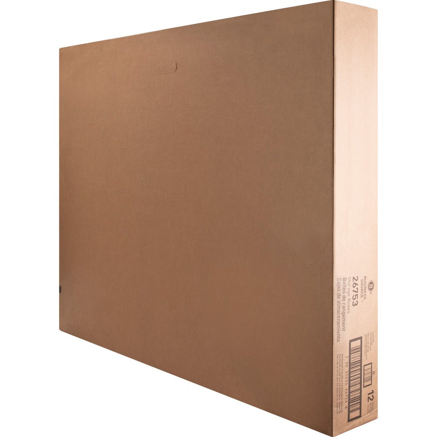Business Source Lift-off Lid Light Duty Storage Box - 26753
