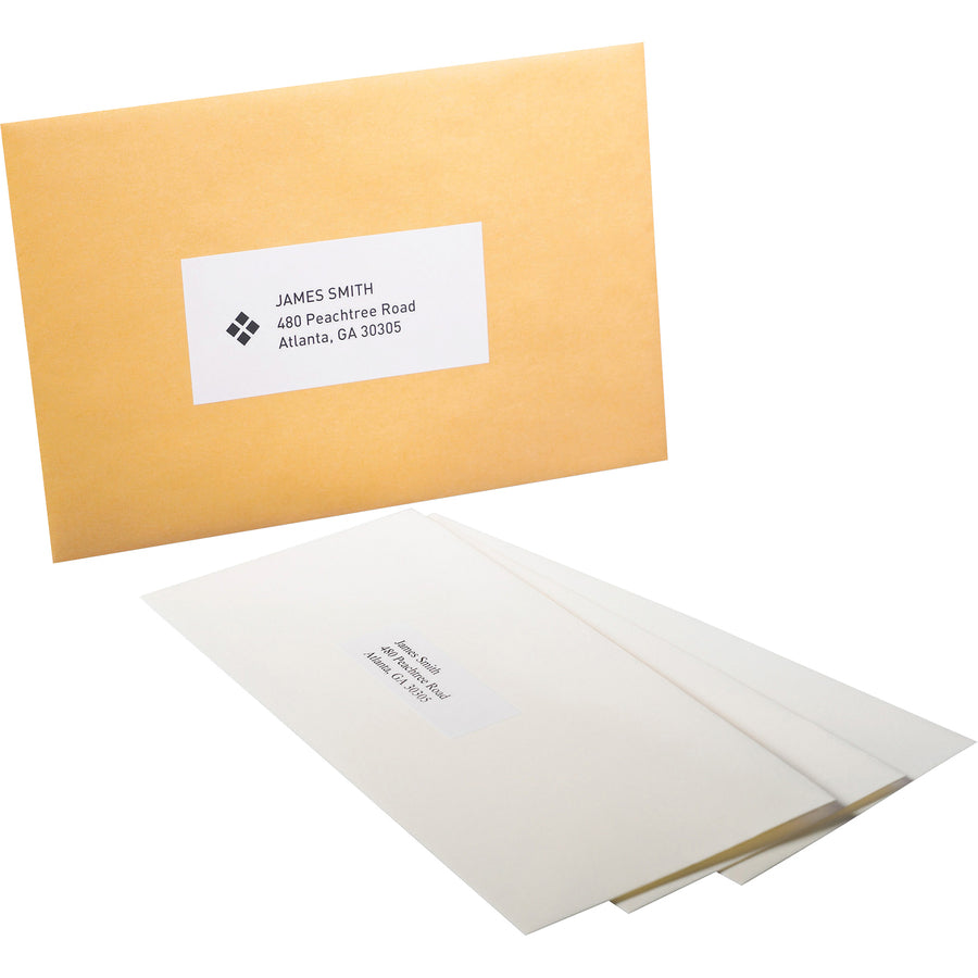 Business Source 8-1/2"x11" Copier Labels - 26133