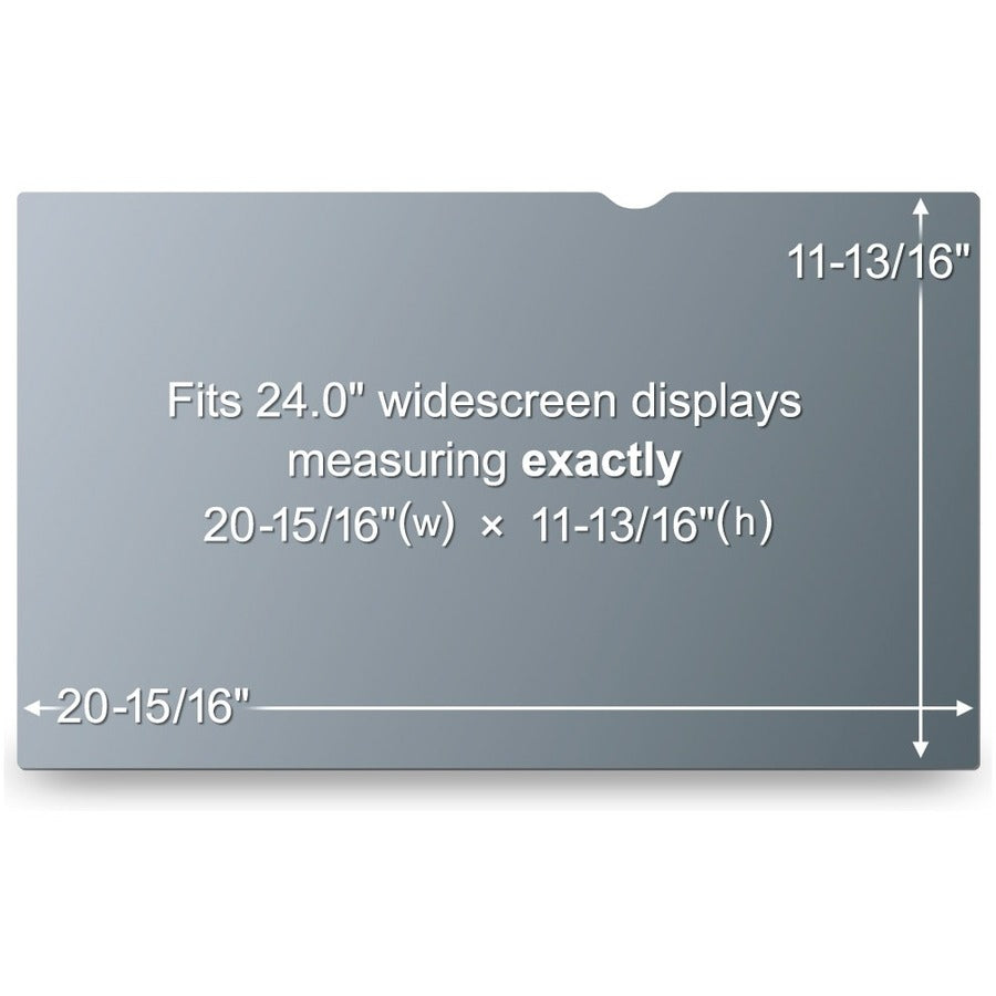 3M PF24.0W9 Privacy Filter for Widescreen Desktop LCD Monitor 24.0" - PF24.0W9