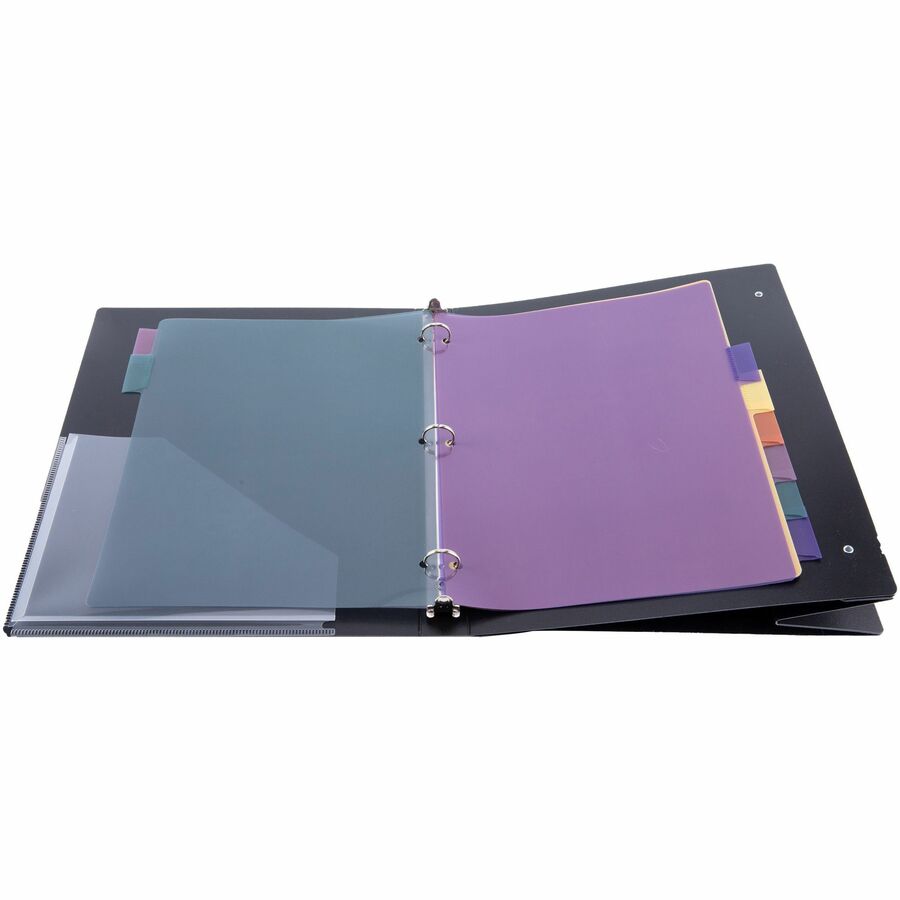 Business Source 3-Hole Poly Insert Index Dividers - 32371