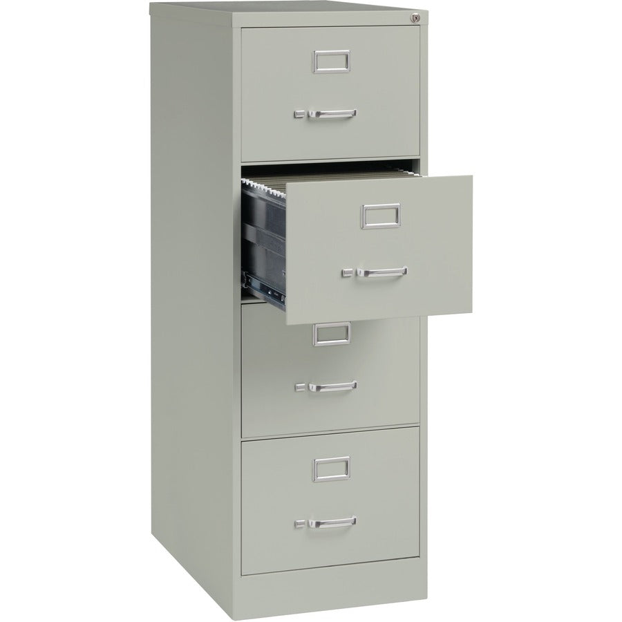 Lorell Fortress Series 26-1/2" Commercial-Grade Vertical File Cabinet - 60199